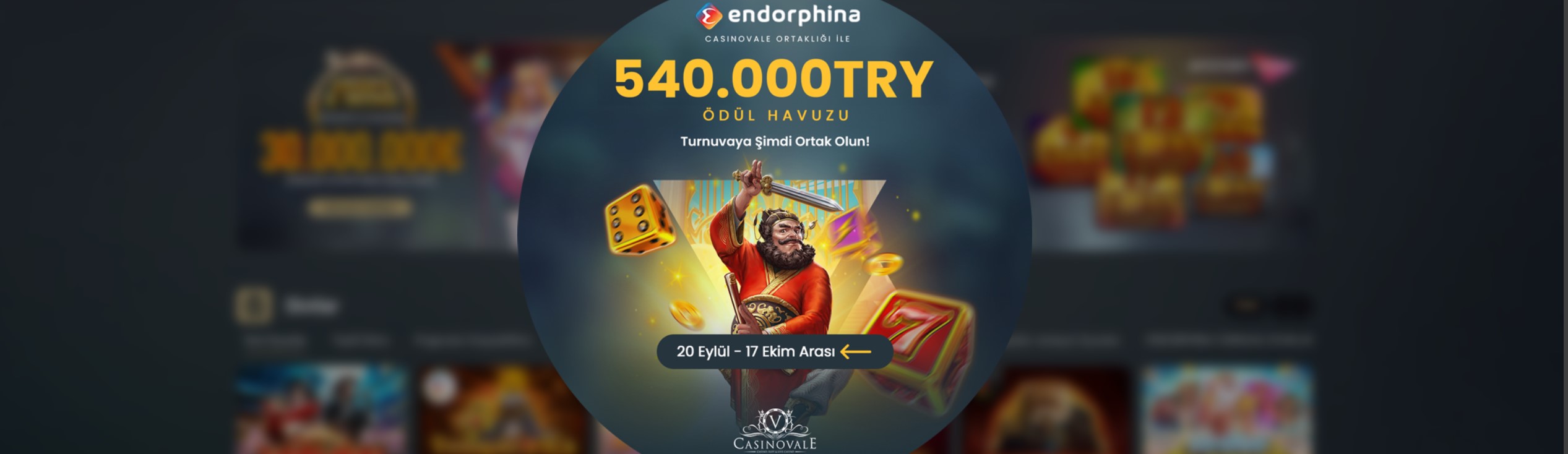 Casinovale Üyelik